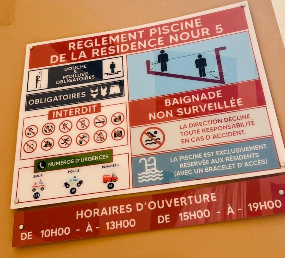 Apartment Luxury With Pool, Parking And 24h Security , Marrakech Center